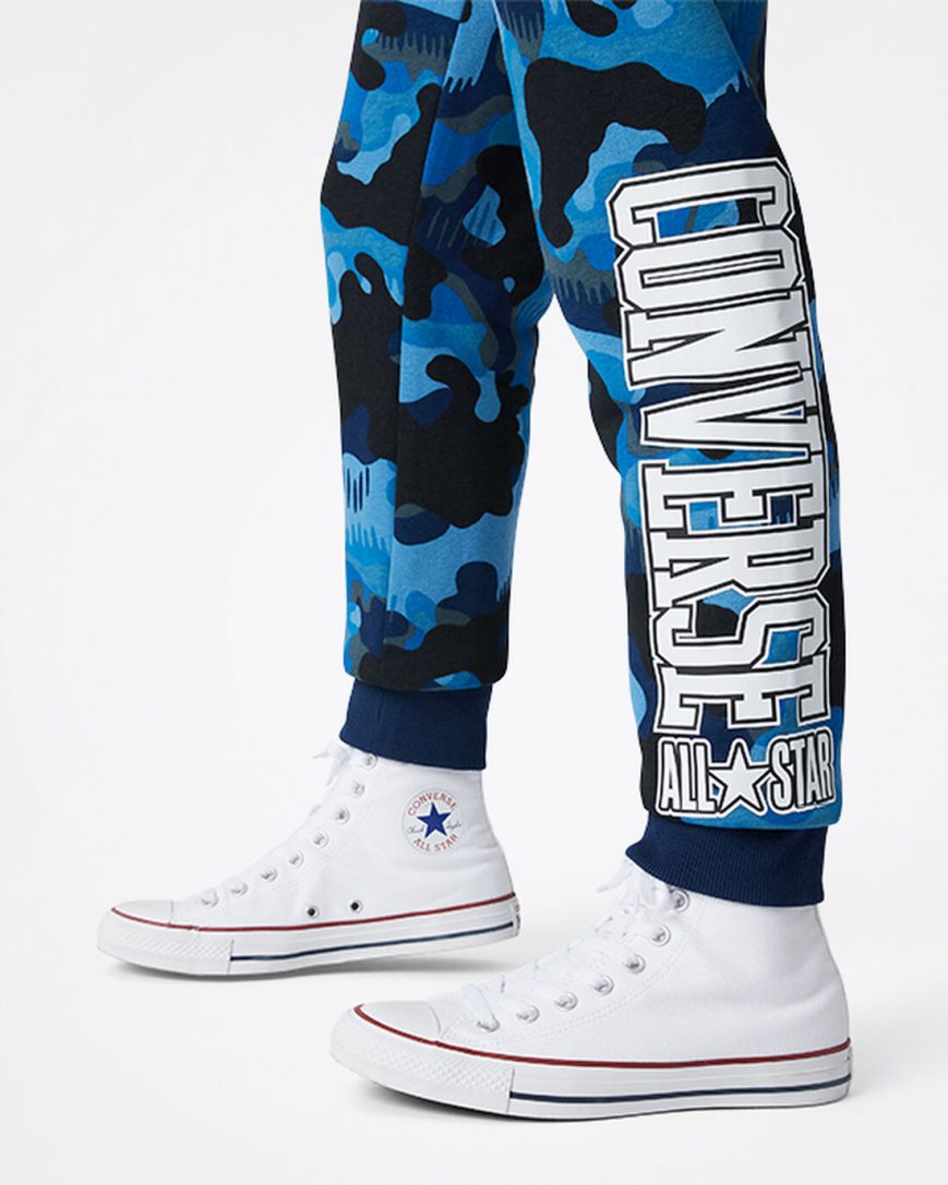 Boys' Converse Camo Jogger Navy | AU 9E3C4L